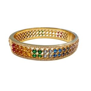 Kurt Geiger Gold Multicolor Bracelet